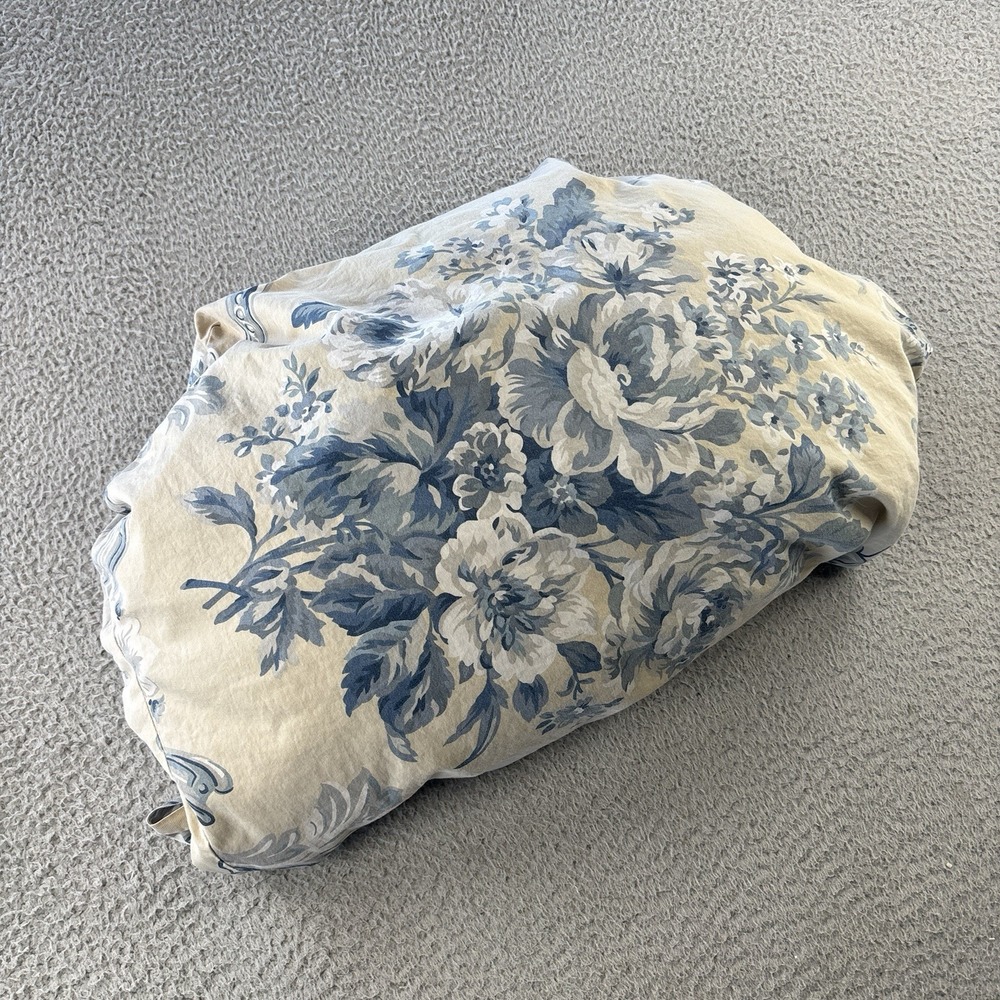 Vintage Ralph Lauren Newburgh Fitted Sheet King Floral French Country